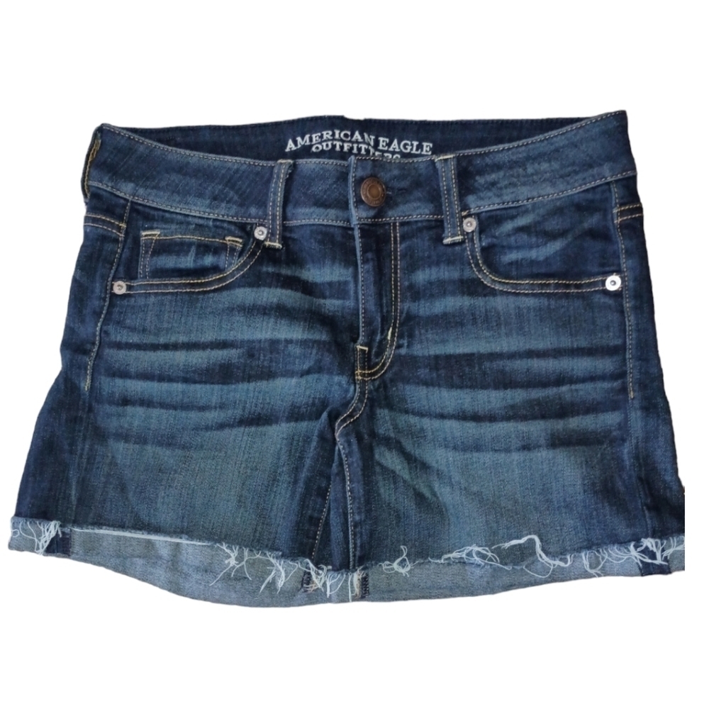 American Eagle Super Stretch Short Shorts Size 8